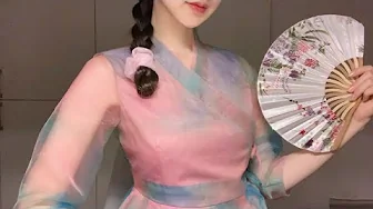 ASMR – 我会穿着漂亮的韩服带你回来.. _ 플롭